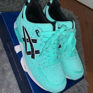 Mint ASICS sneakers